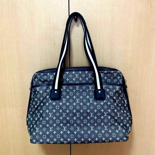 LOUIS VUITTON Monogram Mini Noir Caba Marie Kate Black Canvas Discontinu #QY6W92