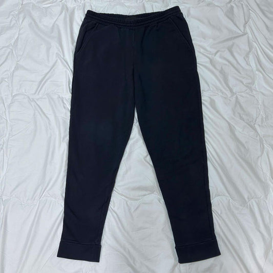 PRADA Prada Rubber Logo Sweatpants Black M #QYB5F3