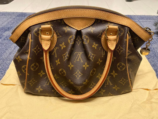 FENDI Peekaboo Regular Leather 2way Bag Brown Tobacco #QYCWXM