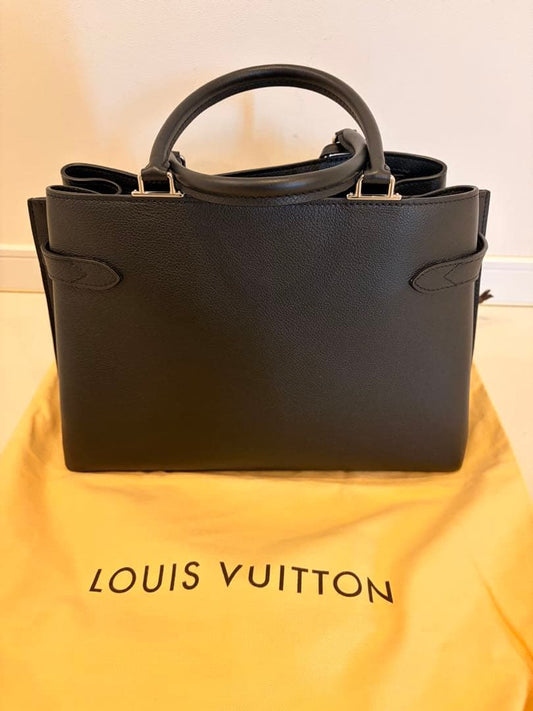 LOUIS VUITTON Rock Me Day Leather Handbag 35x24x16cm #QY8617