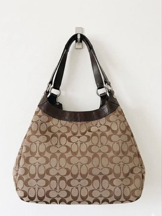 Coach handbag with cover #QY8T1W