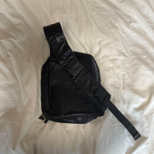 FW/1999 archive MIU MIU leather sling bag Black #QY12NI