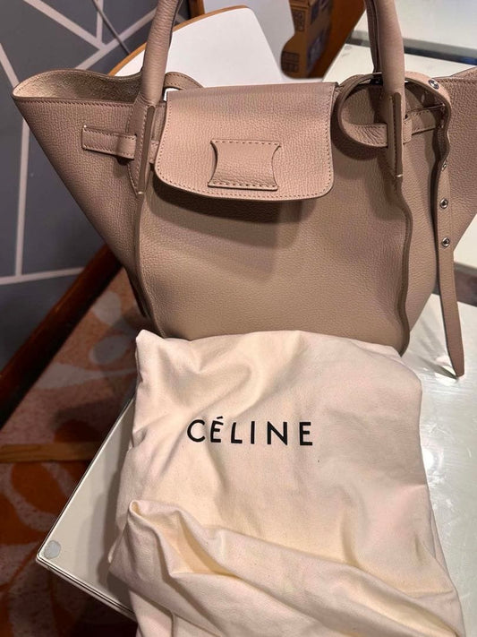 CÉLINE Belt Bag Handbag Beige #QY7Y6E