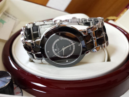 Black, high-quality material, diamond certificate included, unisex #QY6GHE