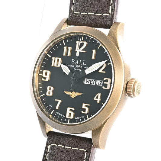 Ball Engineer 3 Marvelite Bronze Star Watch, Black, NM2186C-L4J-BK #QY6FN9