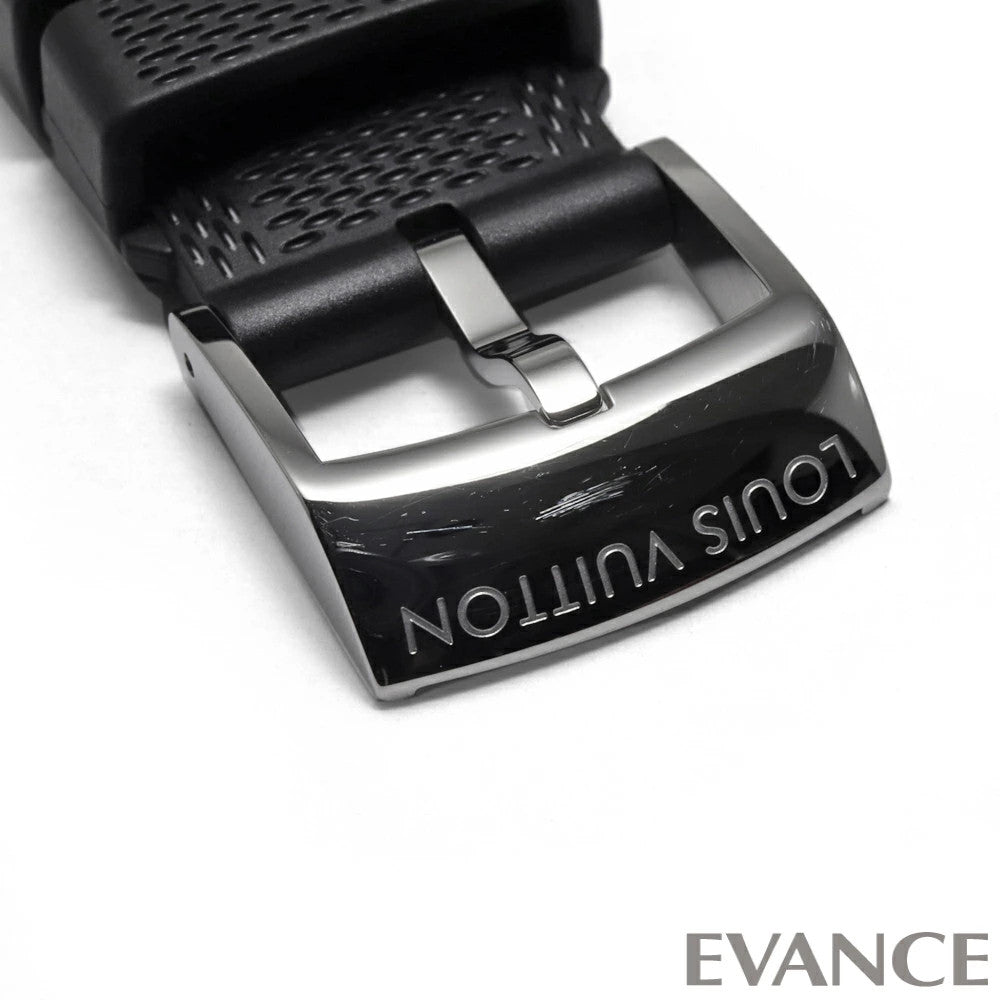Weekly Special: LOUIS VUITTON Tambour Slim Rainbow QA113 Black Men's Wat #QYCFMJ