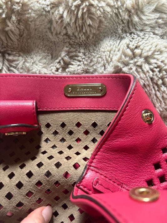BALLY Mesh Handbag Pink #QY9OP1