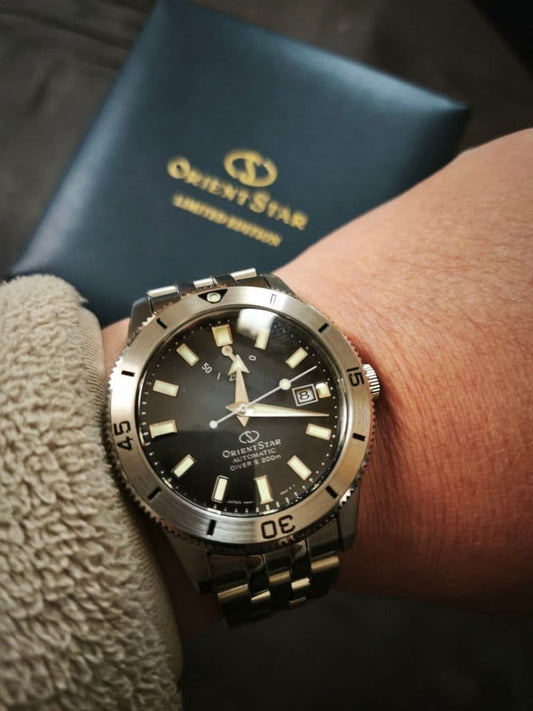Orient Star Winding Watch, 200m Water Resistant #QYJB7W