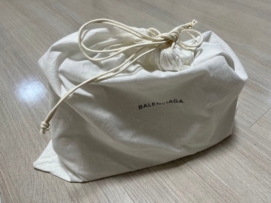 BALENCIAGA Black Leather Handbag Tote 339933 #QY3G1D