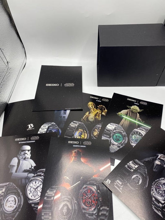 Completed SEIKO Star Wars Brightz Roman Date #QYI0ZA