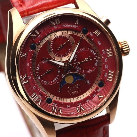 JMW TOKYO Men's Watch, Limited Edition (300 pieces worldwide), Moon Phas #QYJQAM
