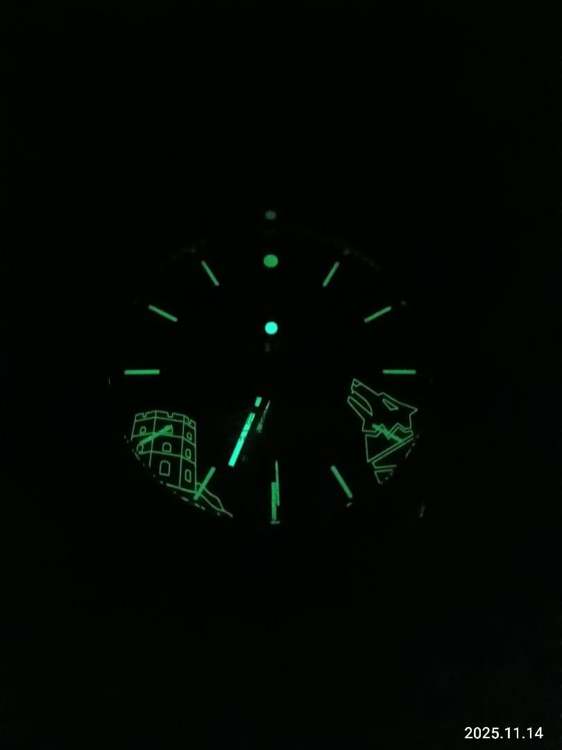 Vostok European Iron Wolf Winding Watch #QY25HM