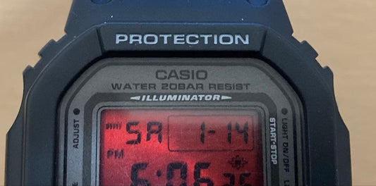 CASIO G-SHOCK DW-5000ML-1JF 20th Anniversary Red Eye #QY7PYV