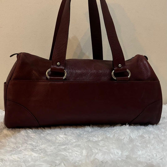 Chloe Mini Boston Bag, All Leather #QY4Y8L