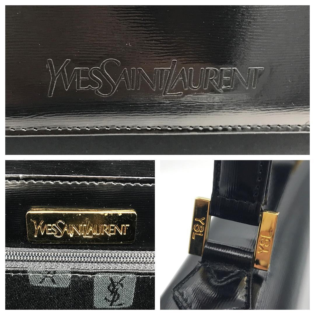 Yves Saint Laurent 2-way handbag, black #QYI105
