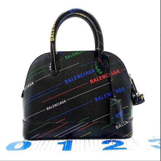 BALENCIAGA , leather, multi-color, dust bag, key, padlock, ST Black #QY1YA5