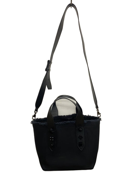 Christian Louboutin Frangibus Small Canvas Bag, Black, 3215121, some sta #QY858L