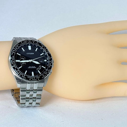Citizen Men's Watch Eco-Drive Radio-Controlled Solar 3-Hand Japanese #QYH5RN