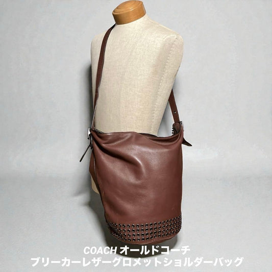 Coach Old Coach Bleeker Leather Shoulder Bag #QYET2G