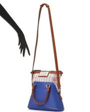 Maison Margiela 5AC Blue Rubber Leather Shoulder Bag Dustbag #QYJ59L