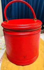 LOUIS VUITTON Epi Cannes Handbag Red #QYIGEQ