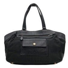 PRADA Prada handbag, leather and nylon shoulder bag #QY5KZQ