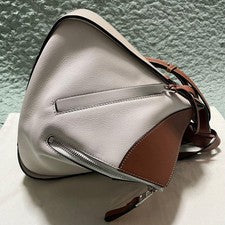 LOEWE Hammock Small Bicolor White #QY4YXI