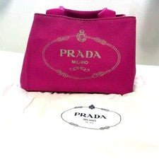 PRADA Canapa Pink Canvas #QYHMP2