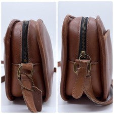 OLD COACH Shoulder Camera Bag 302, Coach Brown, Women's #QYFVM1