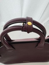 Burberry Mahogany Red 2-way Bag #QY8D8J