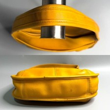 Old Coach USA-made Ergo 9033 Mustard One-Shoulder Bag #QYHD8X