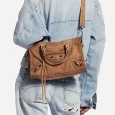 Balenciaga Le City Suede Bag #QY9W1R