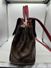 LOUIS VUITTON Monogram Venus 2-Way Handbag, Red #QY3UZA