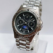 Alba Carib Men's Watch, Black V33F-6B20 #QYBD0F