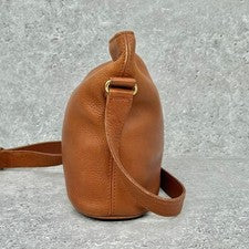 Old COACH Shoulder Bag Brown Bucket #QYKL24
