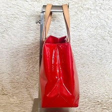 LOUIS VUITTON Vernis Monogram Lead PM Bag (Red) - Official Store #QYAZ8Q