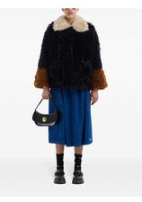 MARNI Butterfly Leather Handbag Suede Women #QYDYDK