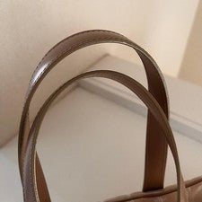 CHANEL New Travel Line Mini Boston Bag Beige #QYJJBK