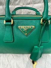PRADA Mini Bag, Mango, 1BB846, with Guarantee Card #QY0VQG