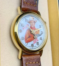 1992 Gene Autry SIX SHOOTER Wristwatch #PFINOP