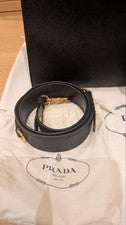 PRADA Black Handbag Leather Women #QY08NA