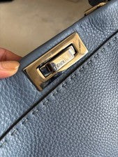 FENDI Peekaboo Medium Cloudy Blue #QY09BJ