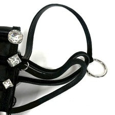 ALEXANDER WANG handbag ROXY rhinestone bejeweled #QYAB5O