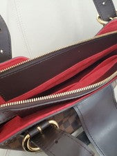 LOUIS VUITTON Damier Sistina PM Handbag Damier Canvas #QYDR8L