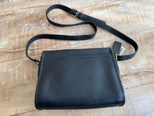 Tag attached OLD COACH shoulder bag, navy #QYE67C