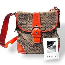 Coach Soho shoulderbag Mini signature #QY13CA