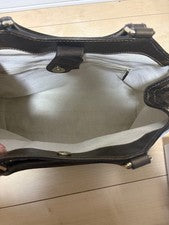 GUCCI ssima leather tote bag with D-ring, Abbey-style design #QY0OFG