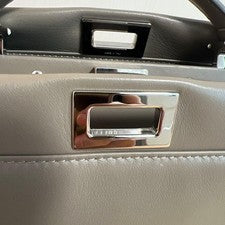 Fendi Peekaboo Mini Greige #QYC8QD
