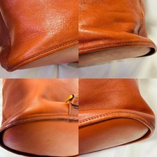 Old Coach drawstring bag, designed by Shuhei Nishiguchi, leather shoulde #QYIVC5
