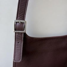 COACH Classic Old Coach 9135 Leather Shoulder Bag, Brown, Made in USA, 】 #QYD3G0